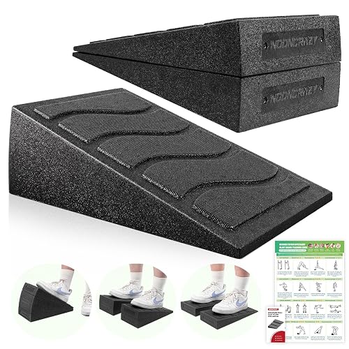 Adjustable Slant Board for Calf Stretching Squat Wedge