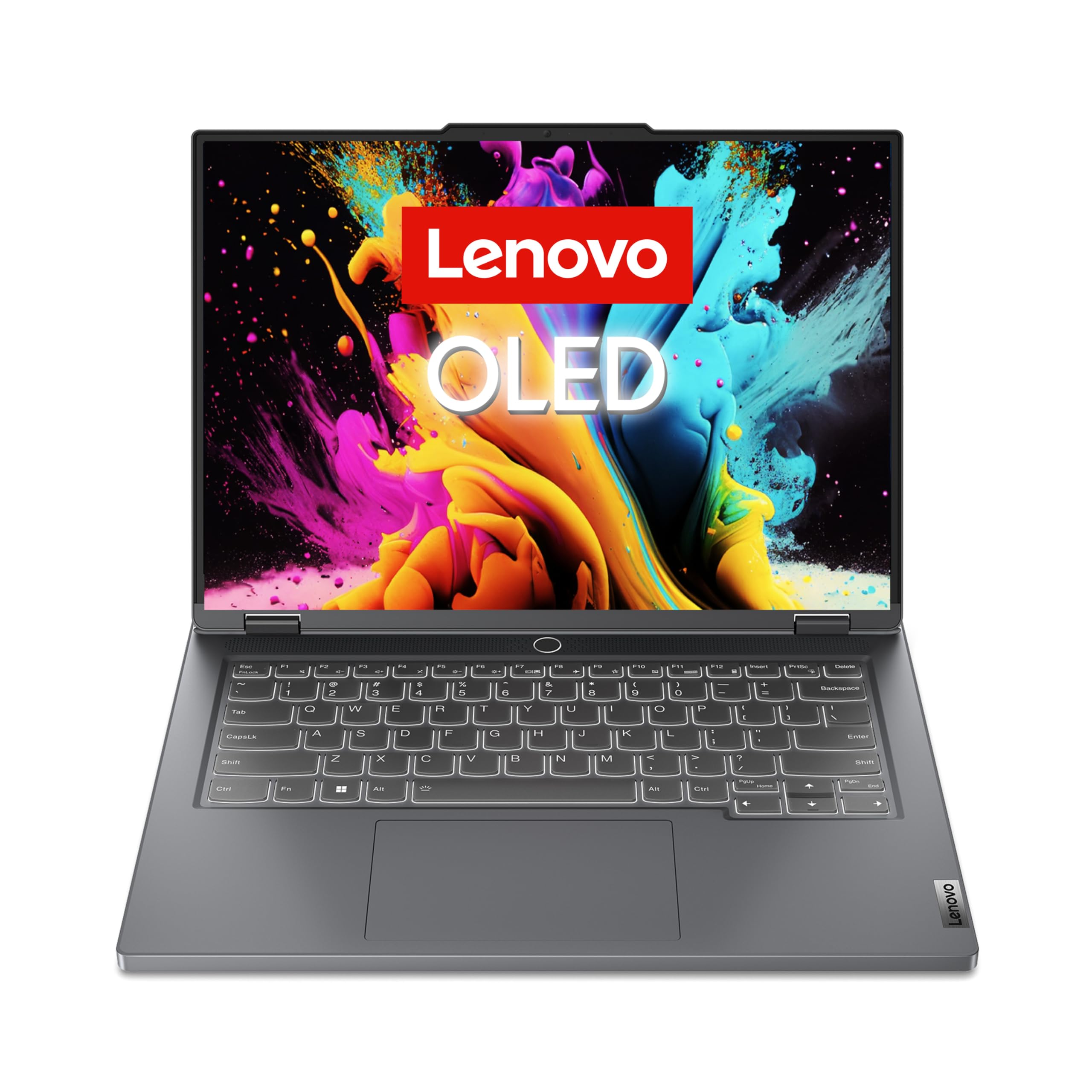 Lenovo Legion Slim 5 laptop gamingowy, 14,5" wyświetlacz OLED 2,8K | 120 Hz | AMD Ryzen 7 7840HS | 16 GB RAM | 512GB SSD | NVIDIA GeForce RTX 4050 | Win11 Home | QWERTZ | szary | 3 miesiące Premium
