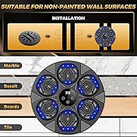 Vista 6 de 2026 Music Boxing Machine for Adults and Kids, Smart Bluetooth Boxing Training Equipment with Gloves Wall Mounted, Workout Punching Machine for