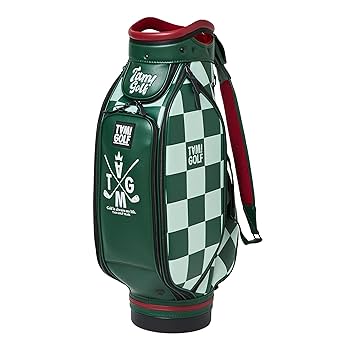 X-GOLF チェック柄 ゴルフバッグ Amazon | TAM!GOLF チェック柄キャディバッグ カートタイプ 9
