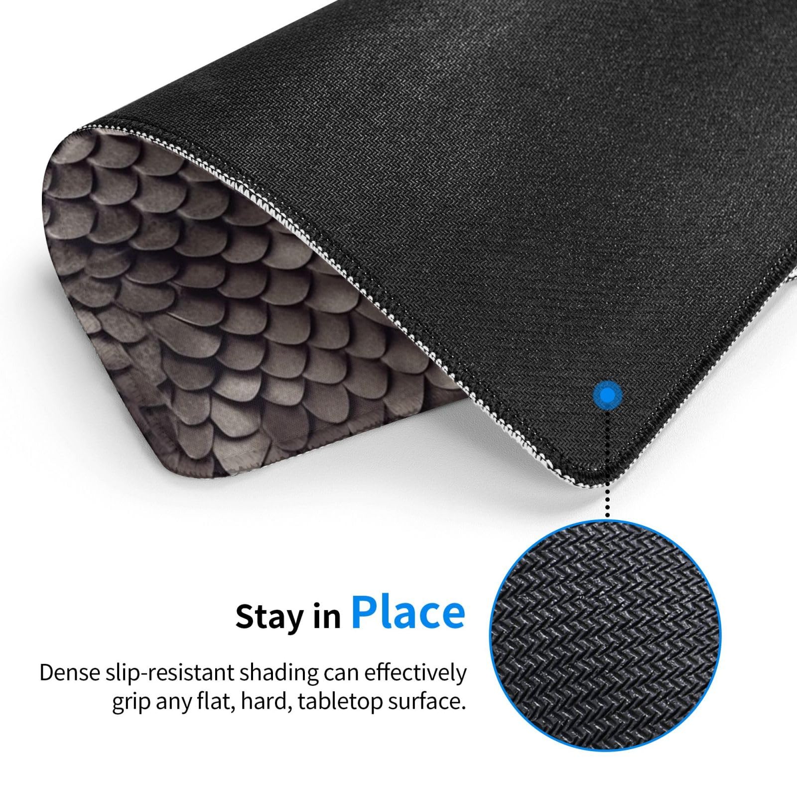 Tapis De Souris Confortable Avec Base En Caoutchouc Antidérapant