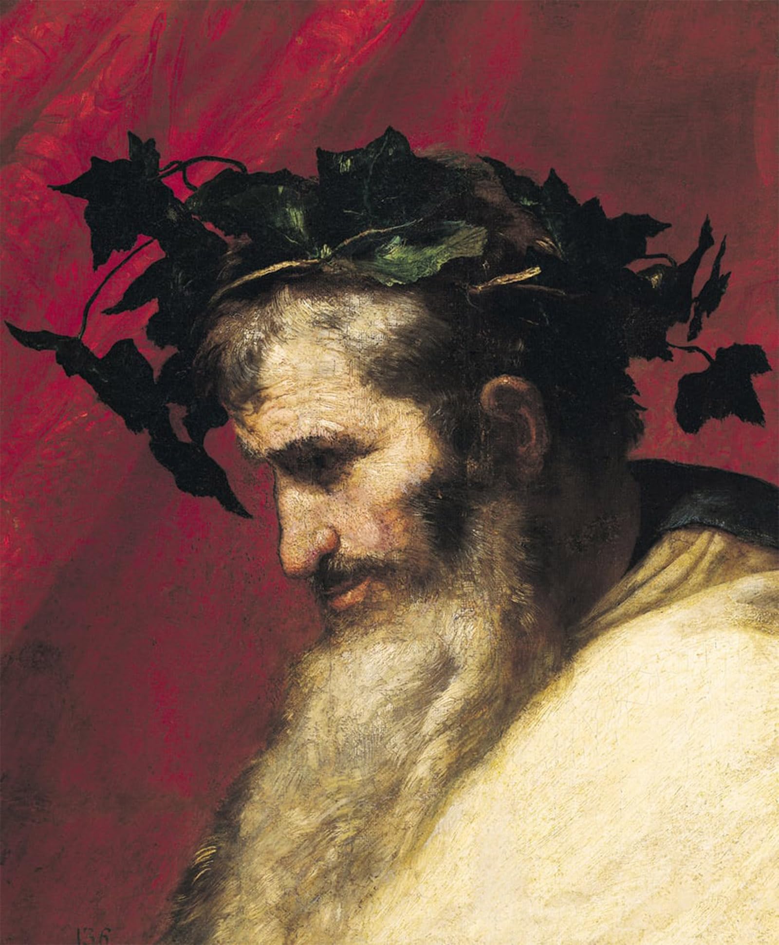 POSTERIIk Famous Animal Posters Vintage Picture Head of an Old Man by Jusepe De Ribera Modern Wall Decor for Home Decor 60x90cm