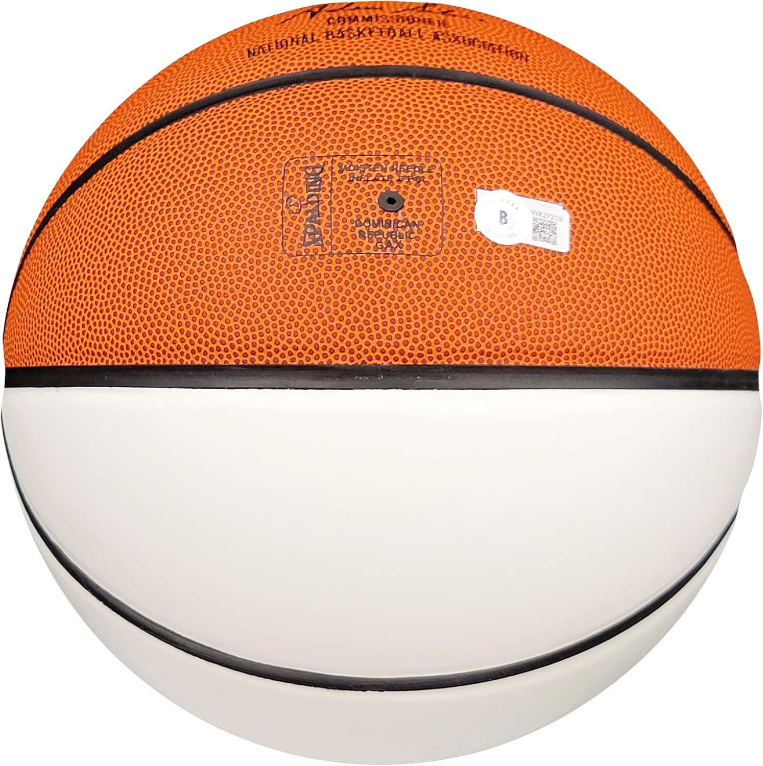 Gary Payton Autographed Official S.p.a.l.d.i.n.g White Panel Basketball Seattle S.o.n.i.c.s "The Glove" Beckett BAS QR Stock #206121