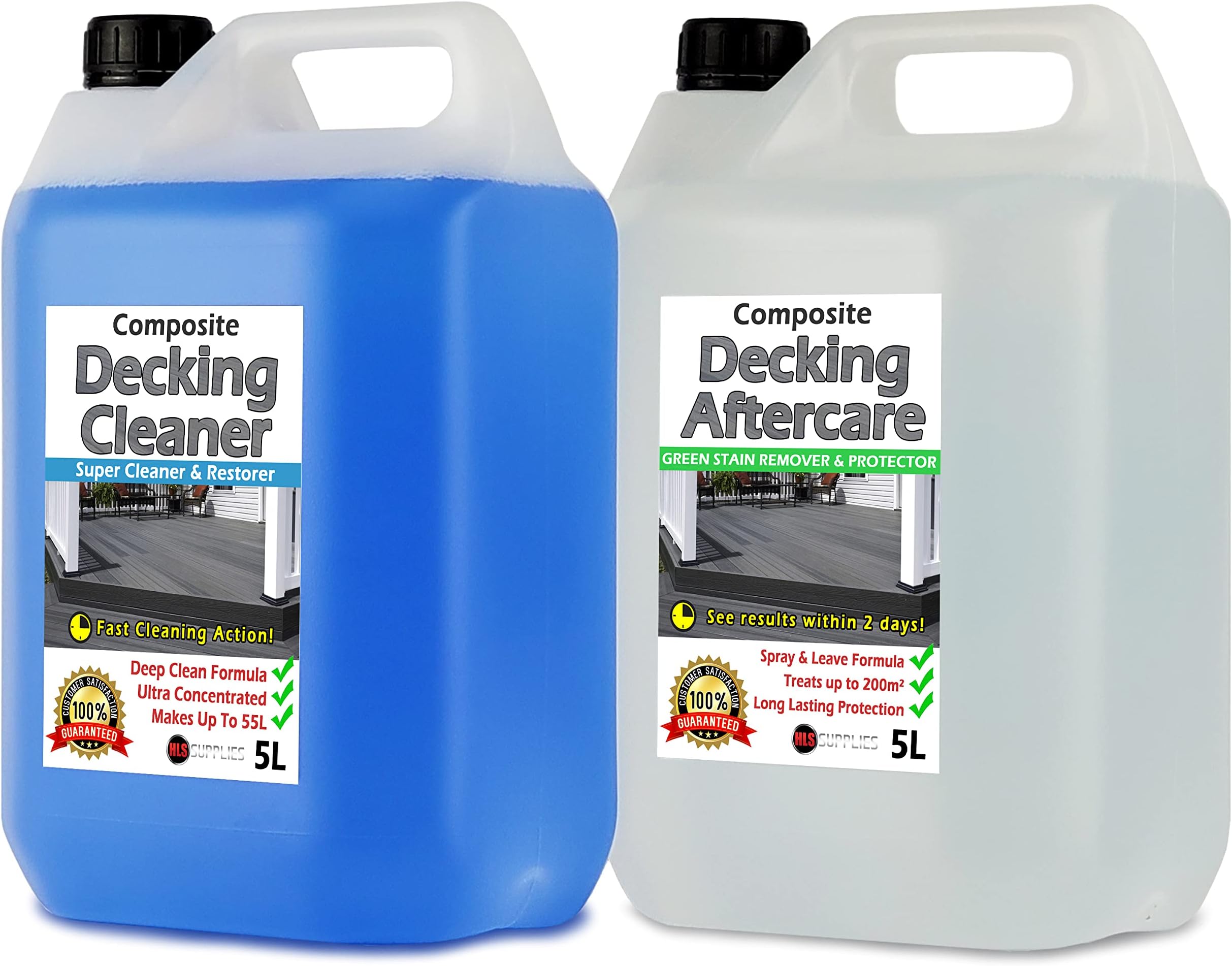 Ronseal RSLPRESPR 20ml Decking Cleaner Amazon.co.uk DIY & Tools