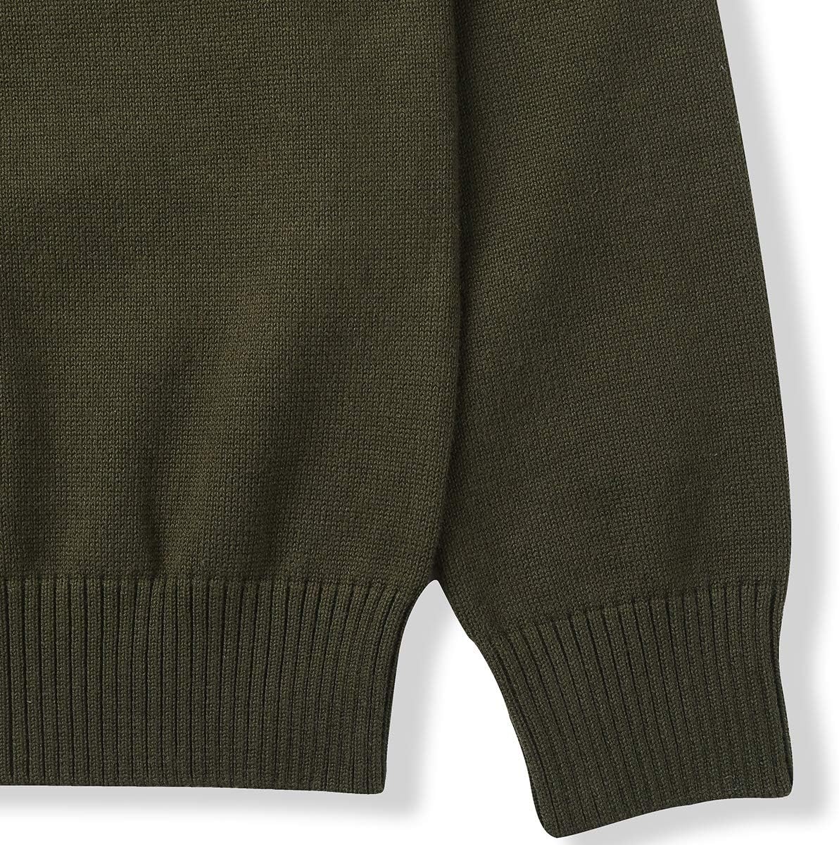 CUNYI Boys' Long Sleeve Crew Neck Cotton Pullover Knit Sweater - Image 5