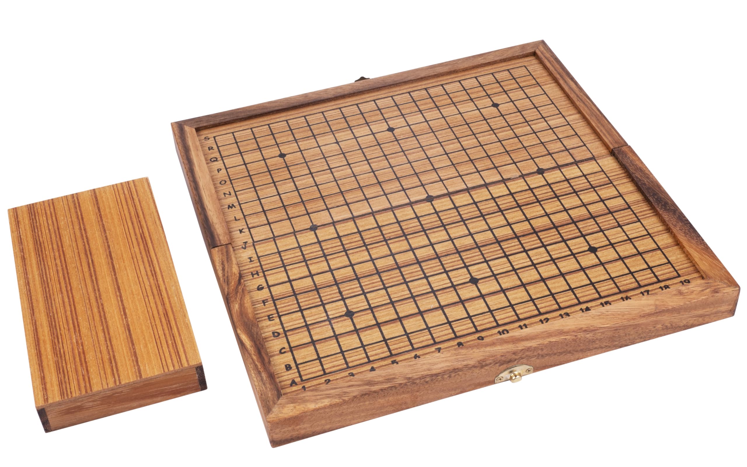 Engelhart - 350360 - Gioco di Go in Legno - Gioco da Tavolo di Strategia - Ecologico - Dai 8 Anni in Su - Dimensioni: 31 x 31 x 2,5 cm