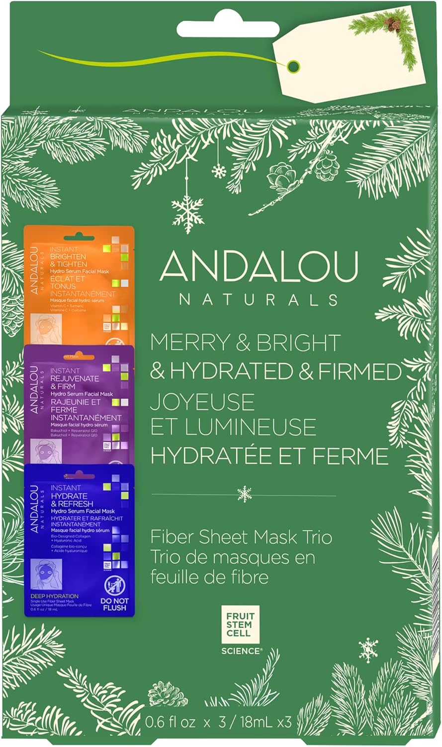 Andalou Naturals Facial Mask, Hydro Serum Sheet