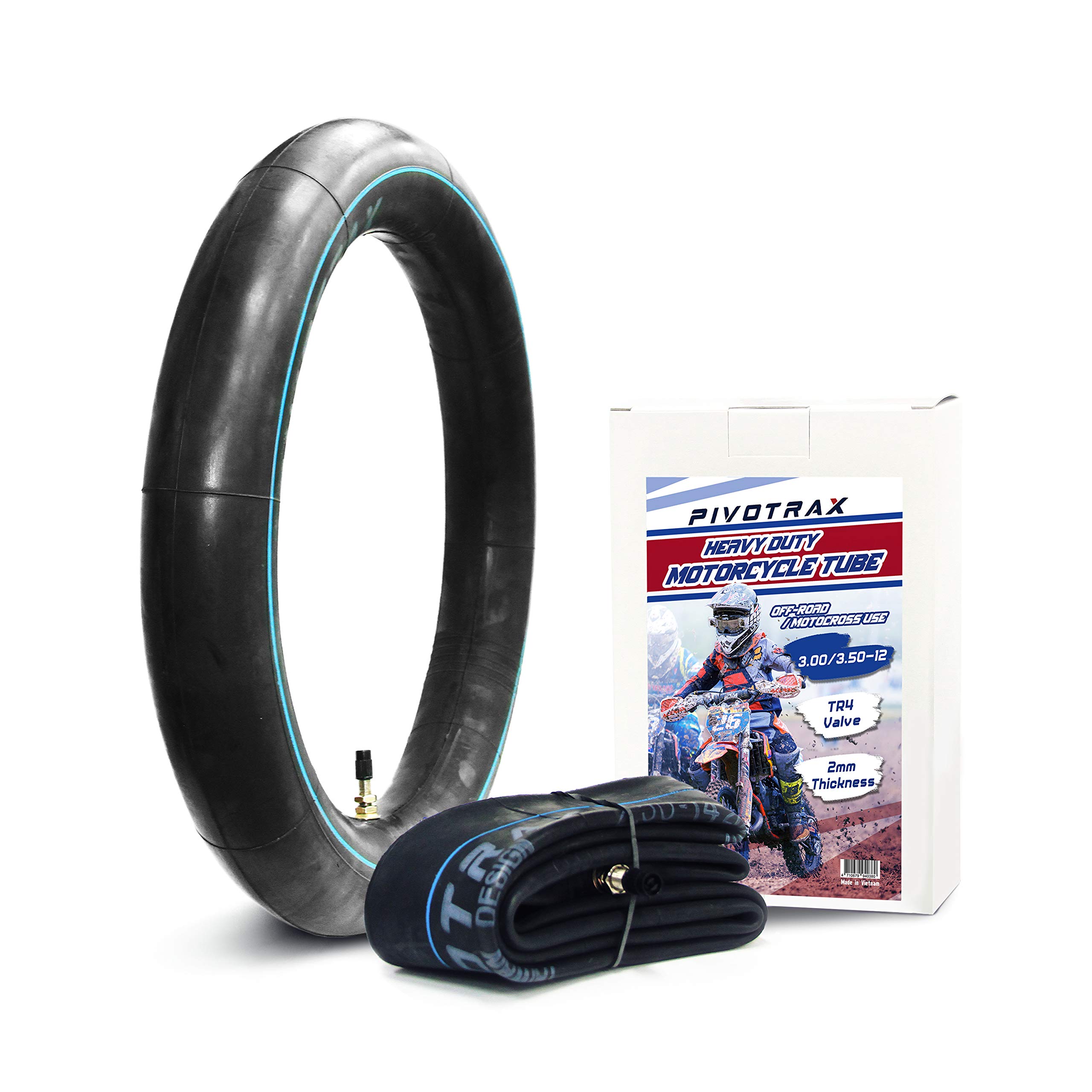 Buy PIVOTRAX 3.0012 (80/10012) 12" Heavy Duty Mini Dirt Bike Inner Tube 2 mm Reinforced