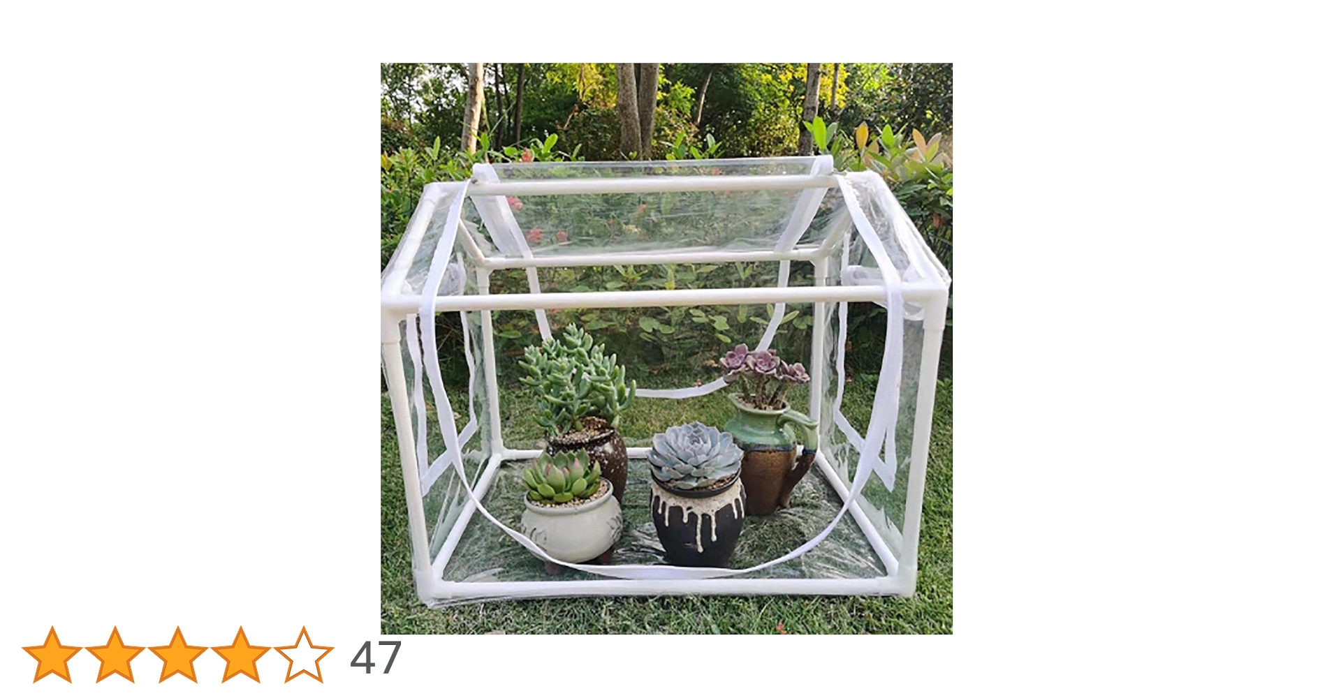 温室・飼育ケース nayutahanana0925 Amazon.co.jp: Vinyl Greenhouse, For Home Use, Small