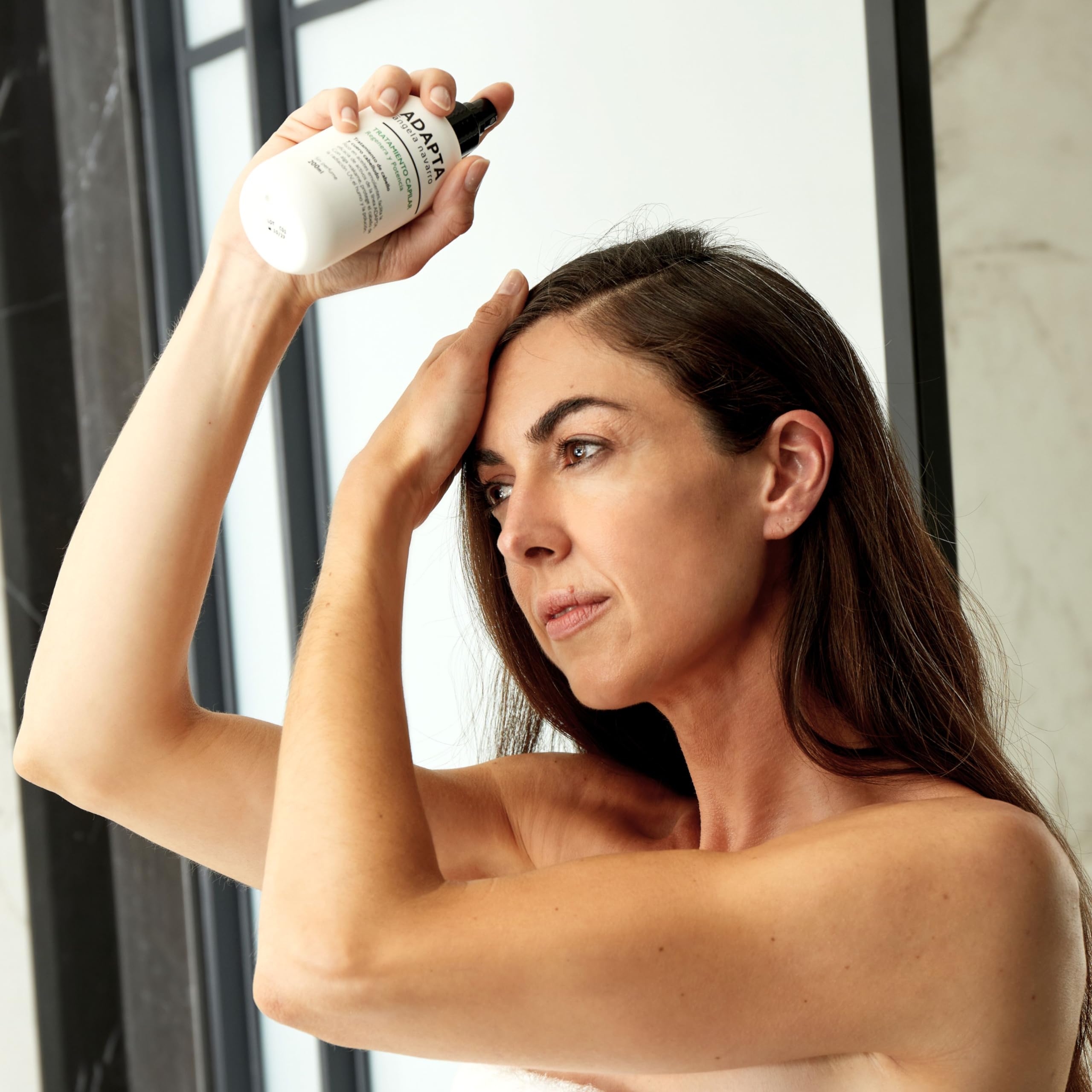 ADAPTA Cosmetics Tratamiento Capilar Anti-caída 200 ml | Frenar Caída Cabello, Potenciar con Champú Anti-caída, Cosmética Vegana, Sin Perfumes