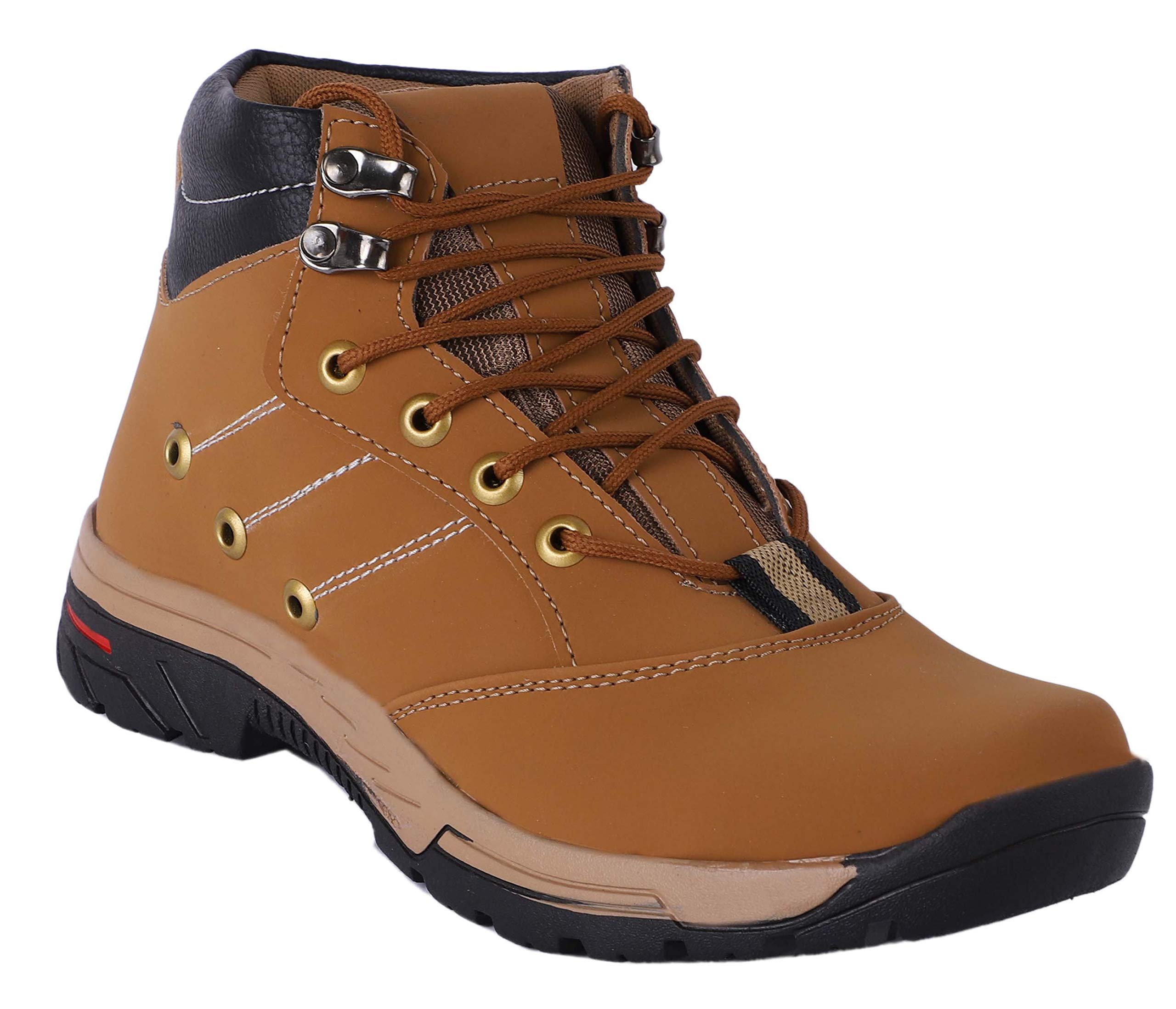 aadi Men's Synthetic Leather Outdoor Shoes, Casual Boots-picture-47
