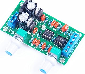 NE5532 Low-Pass Board Filter preamp Board Subwoofer Cannon Pitch Board HI-FI Low-Pass Circuit Board