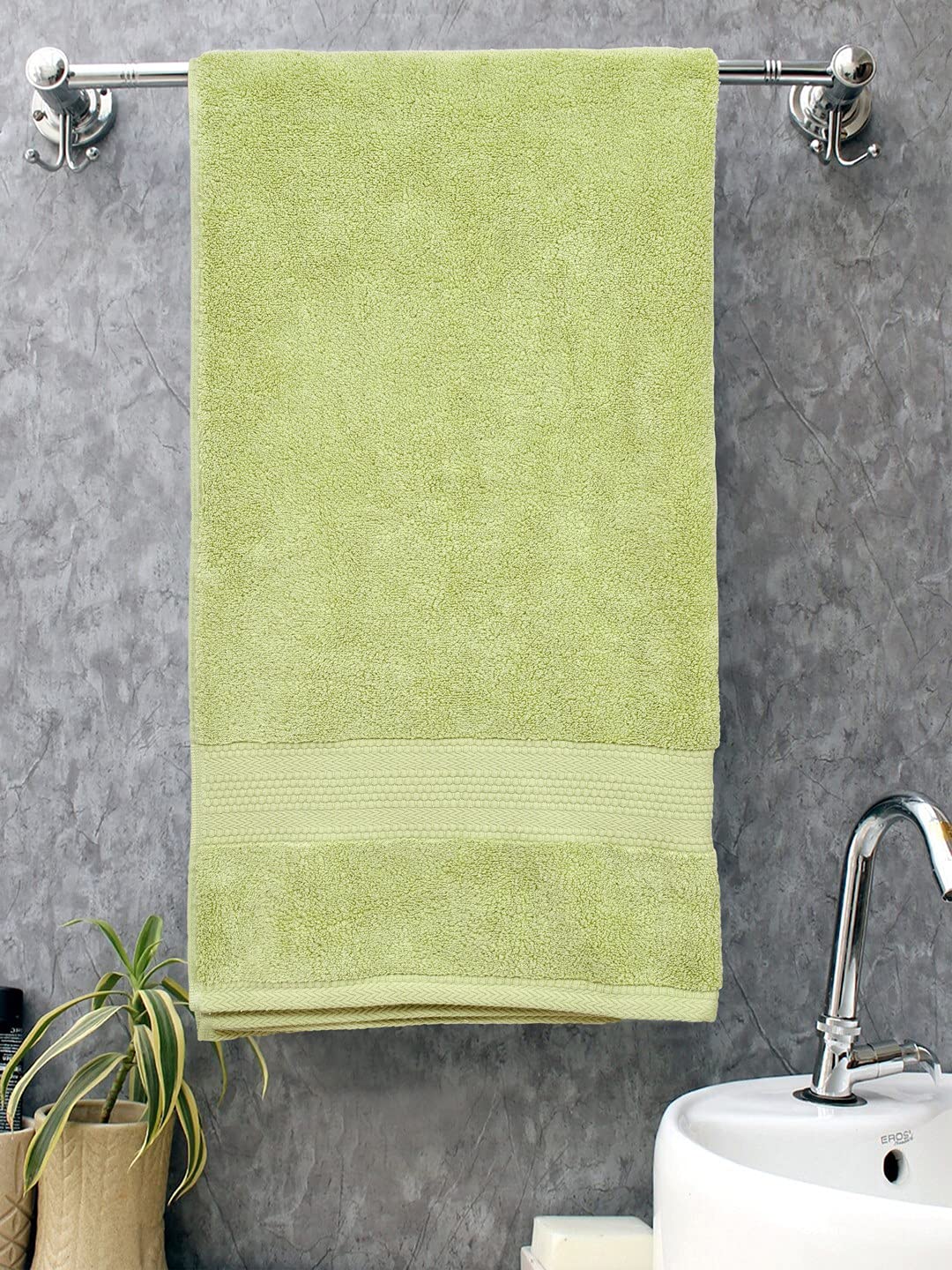 Bombay Dyeing Super Ultrx Zero Twist Plain Dyed 650 GSM Cotton Bath Towel - Ultrx (Thyme) (B0D6796N3P) Amazon Price History, Amazon Price Tracker
