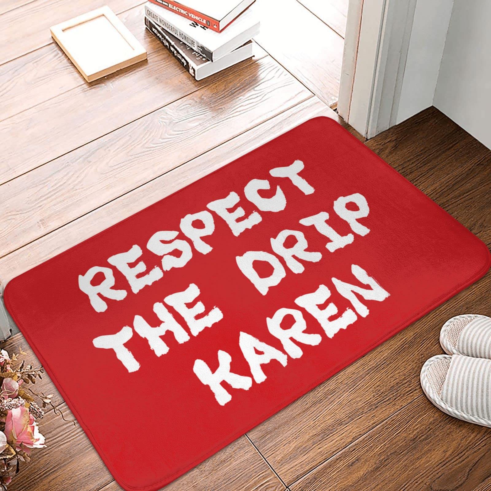 Paillasson Respect The Drip anti-poussière 50 x 80 cm pour camper