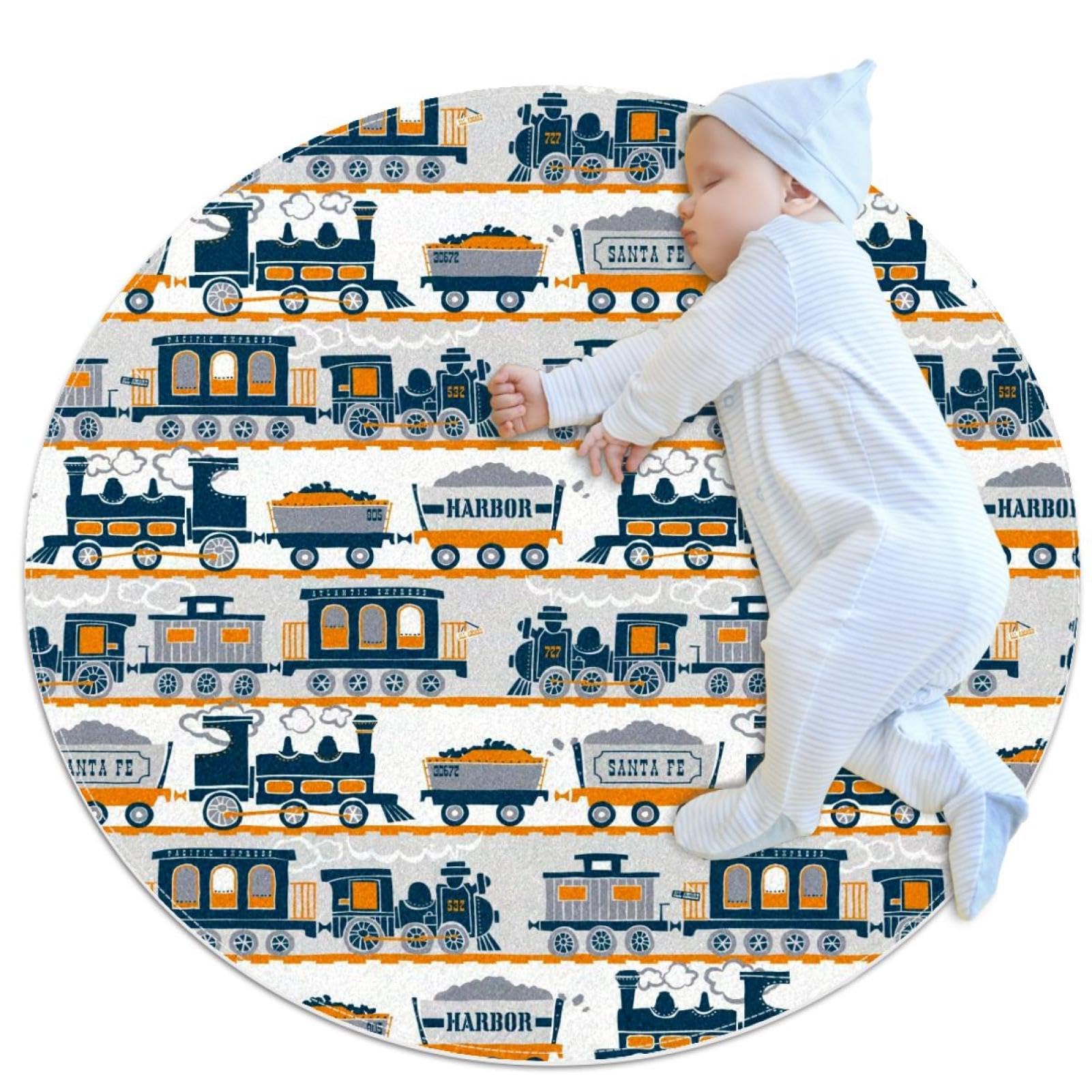 Tapis de salle de bain vintage antidérapant et sécurisé pour enfant