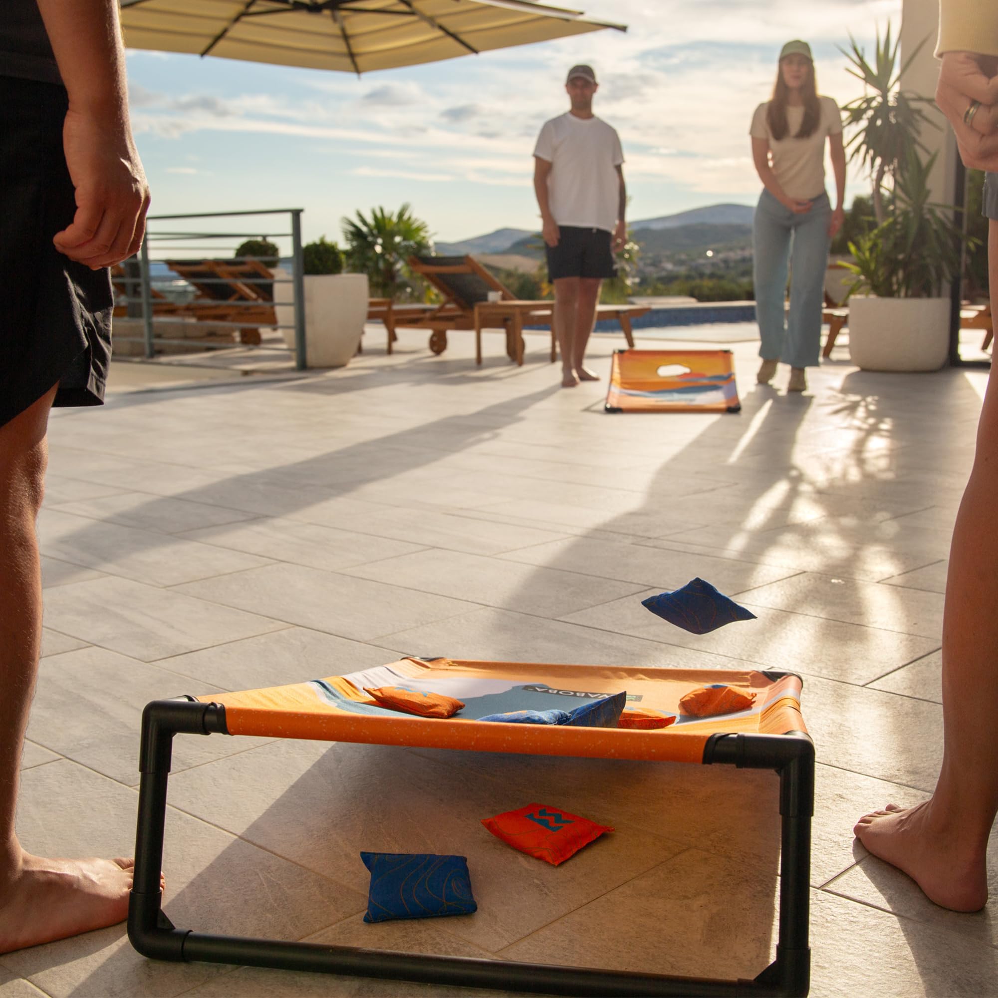 Waboba Cornhole Spielset - Leichtes Reisespiel für Outdoor-Spaß