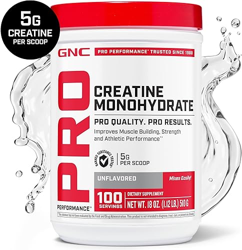 Miniatura 9 de GNC Monohidrato de creatina Pro Performance Pro Performance - 50 porciones