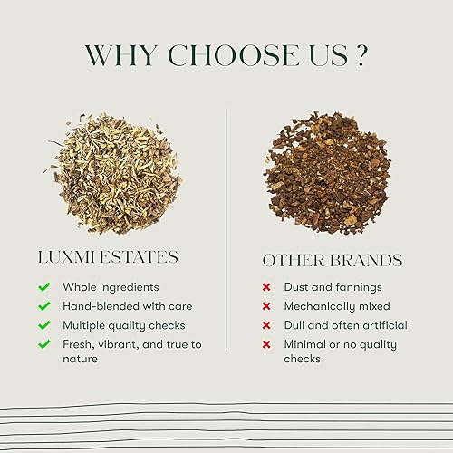 Miniatura 5 de Luxmi Estates Pure Dandelion - Té orgánico de diente de león (50 bolsitas de té), sin cafeína, para desintoxicación, limpieza y digestión, con té de