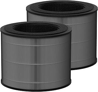 DR-HAP002 HEPA Filter Replacement Compatible with Dreo Macro Pro, Macro Pro S DR-HAP002 and Toshiba CAF-Z40US CAF-Z45US Air Puri fier, 2 Pack