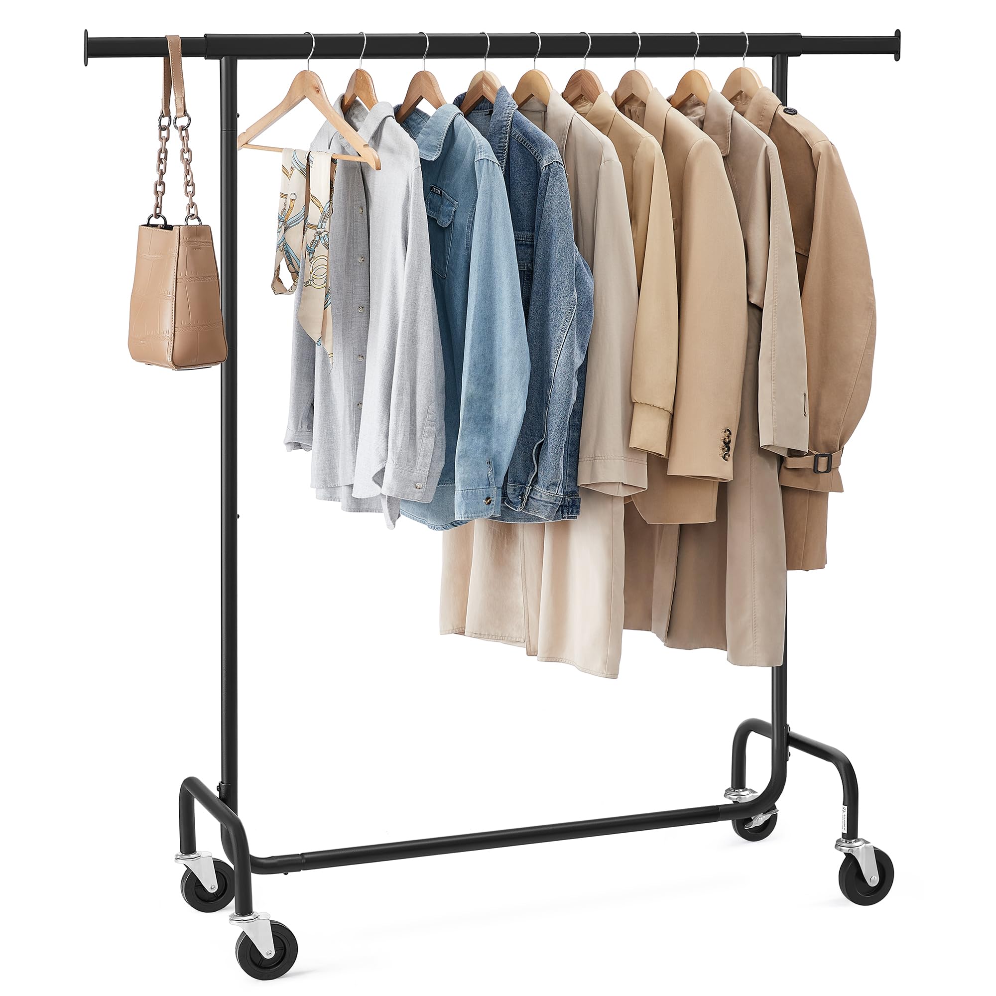 songmics portant à vêtements sur