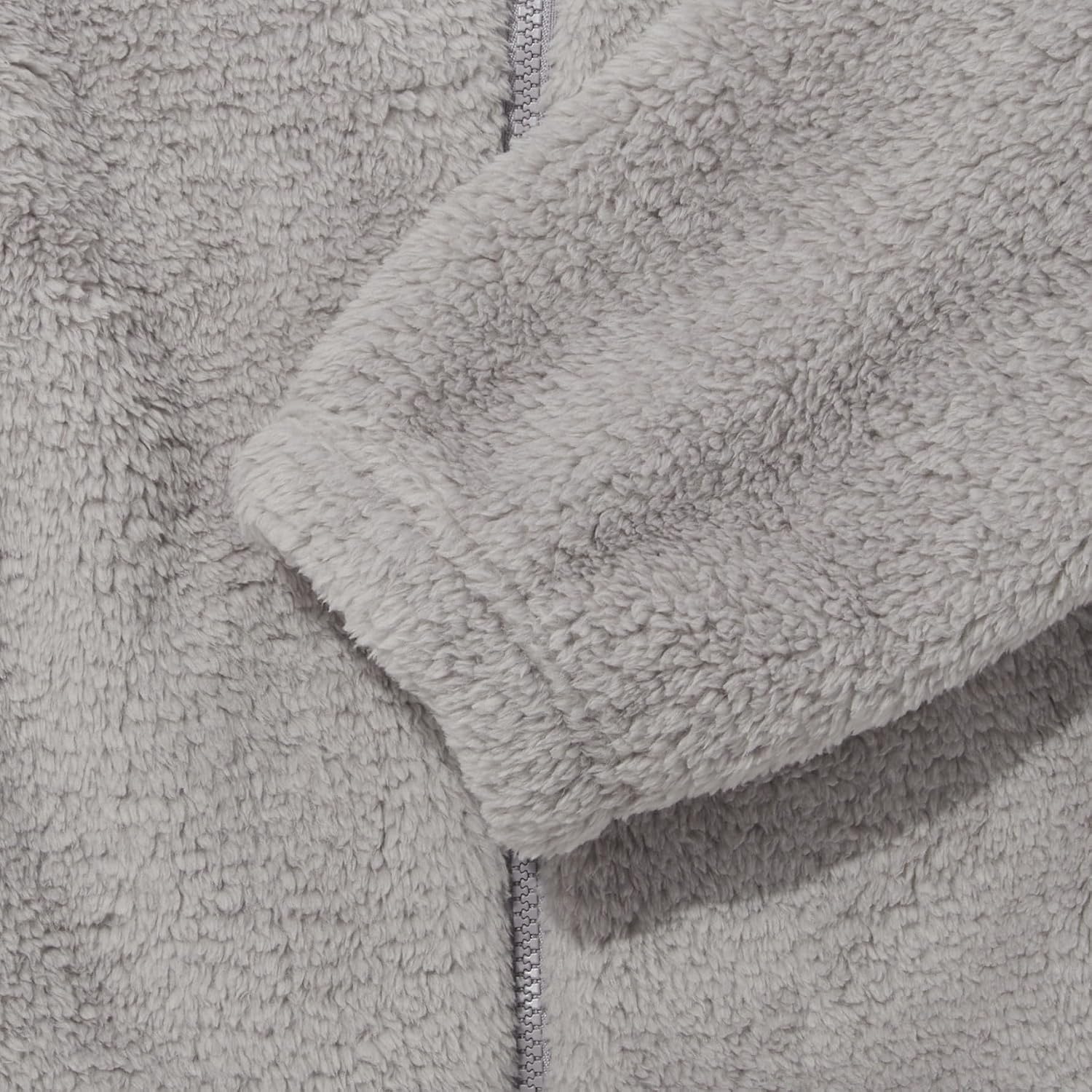 NORTH FACE COMFY ALPHA FLEECE ZIP UP フリース ジャケット (110(XXL), LIG 【リッピングホールヒップホップジーンズジャケットメンズジャケット】