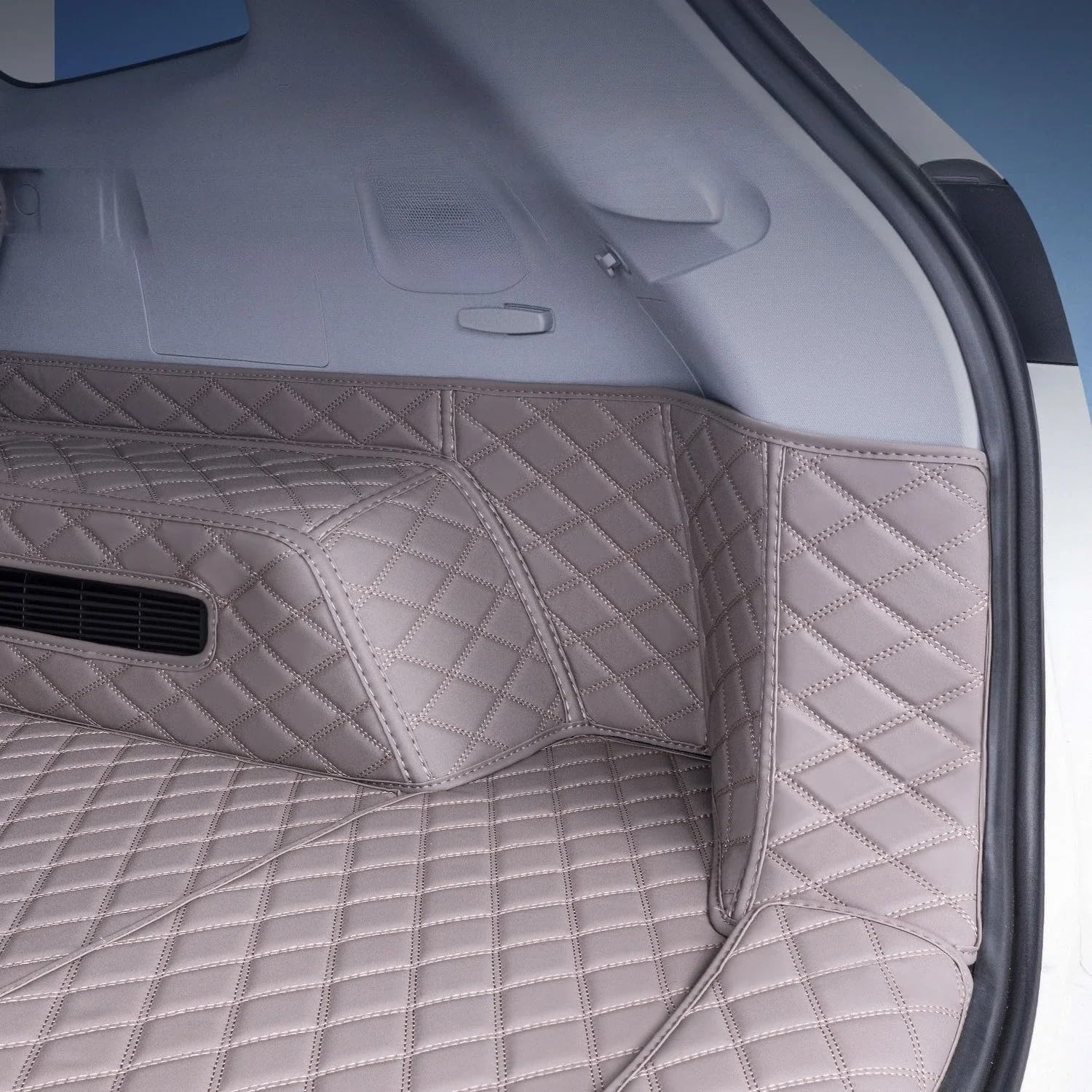 Alfombrilla maletero Para EBRO S800 Para Tiggo 8 Para PRO Para PHEV 2025 Alfombrilla Maletero Revestimiento Maletero Protección Carga Cuero Modificación Interior Cubremaletero(A)