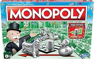 Monopoly Game, Family Board Games Token Vote Edition