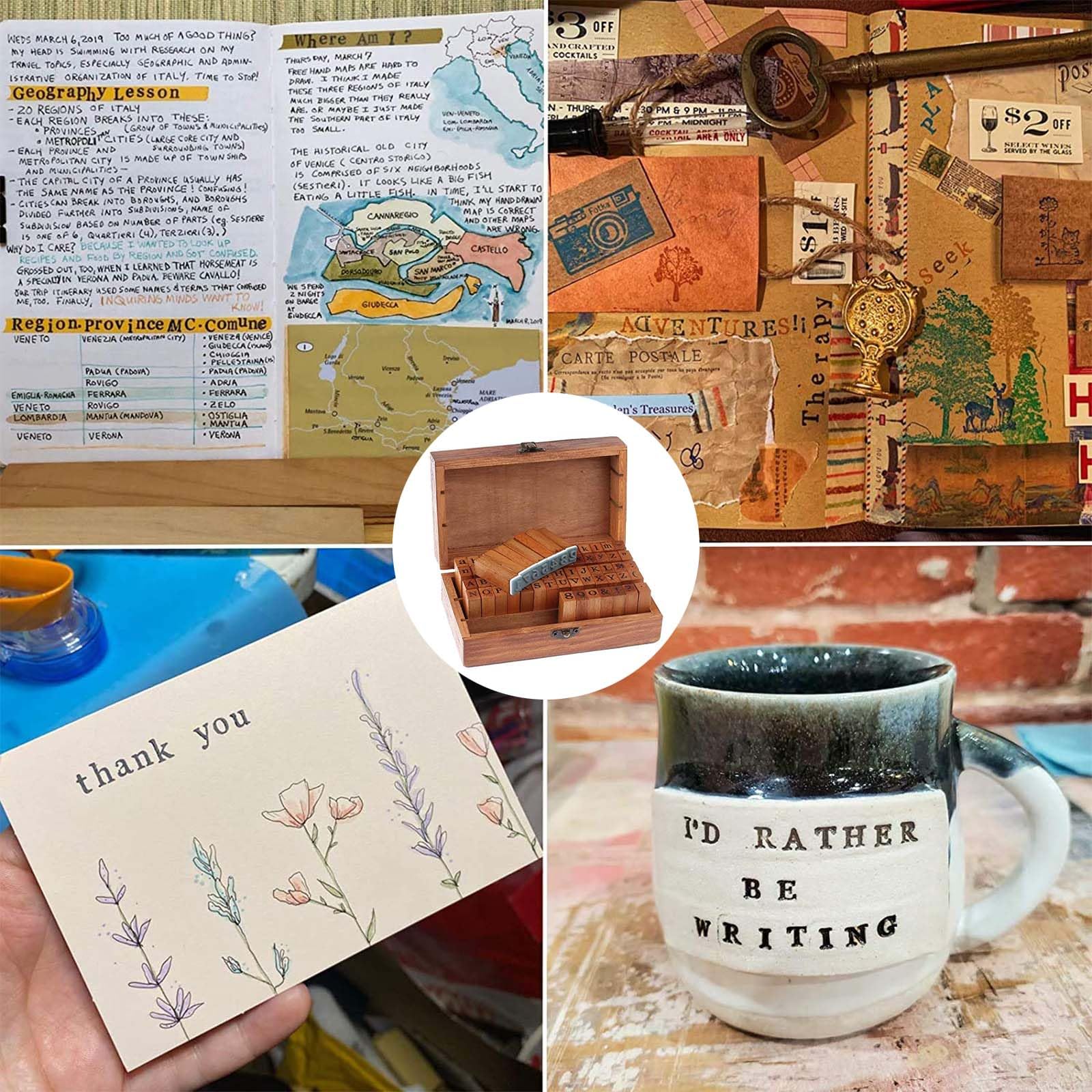 70 Piezas Juego de sellos de alfabeto,sellos de letras del alfabeto,sellos de símbolos de letras y números,con cajas de almacenamiento, para Artes, Manualidades, Hacer Tarjetas y Más