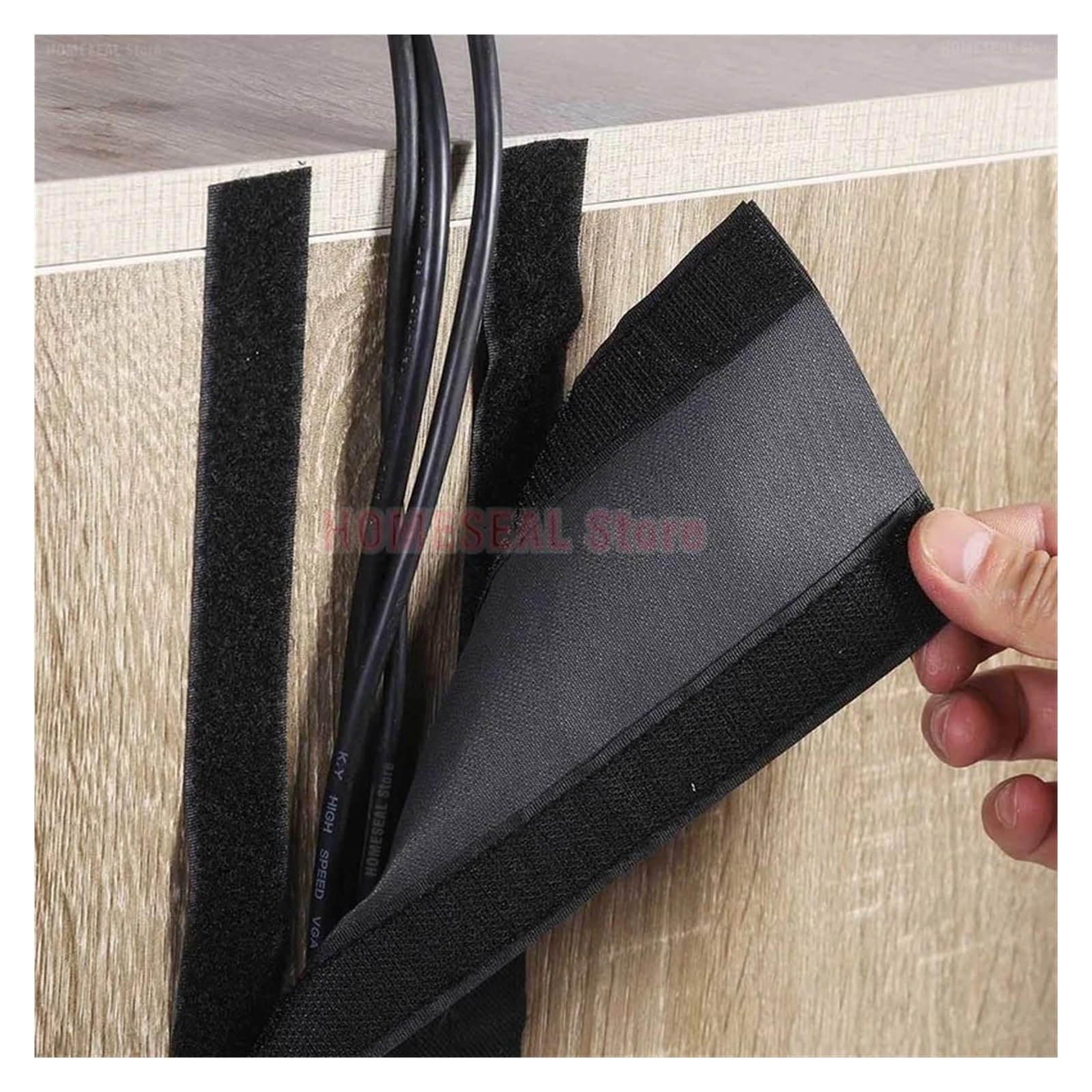 Cubierta de Cable Piso 4 Piezas/3,0 m para Bricolaje Herramientas | Funda For Cables De Alfombra,Protector De Cables,Cubierta For Cables De Extensión,Protege Los Cables Y Evita Tropiezos