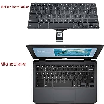 Amazon.com: Dell Chromebook 11 Keyboard Replacement 3100