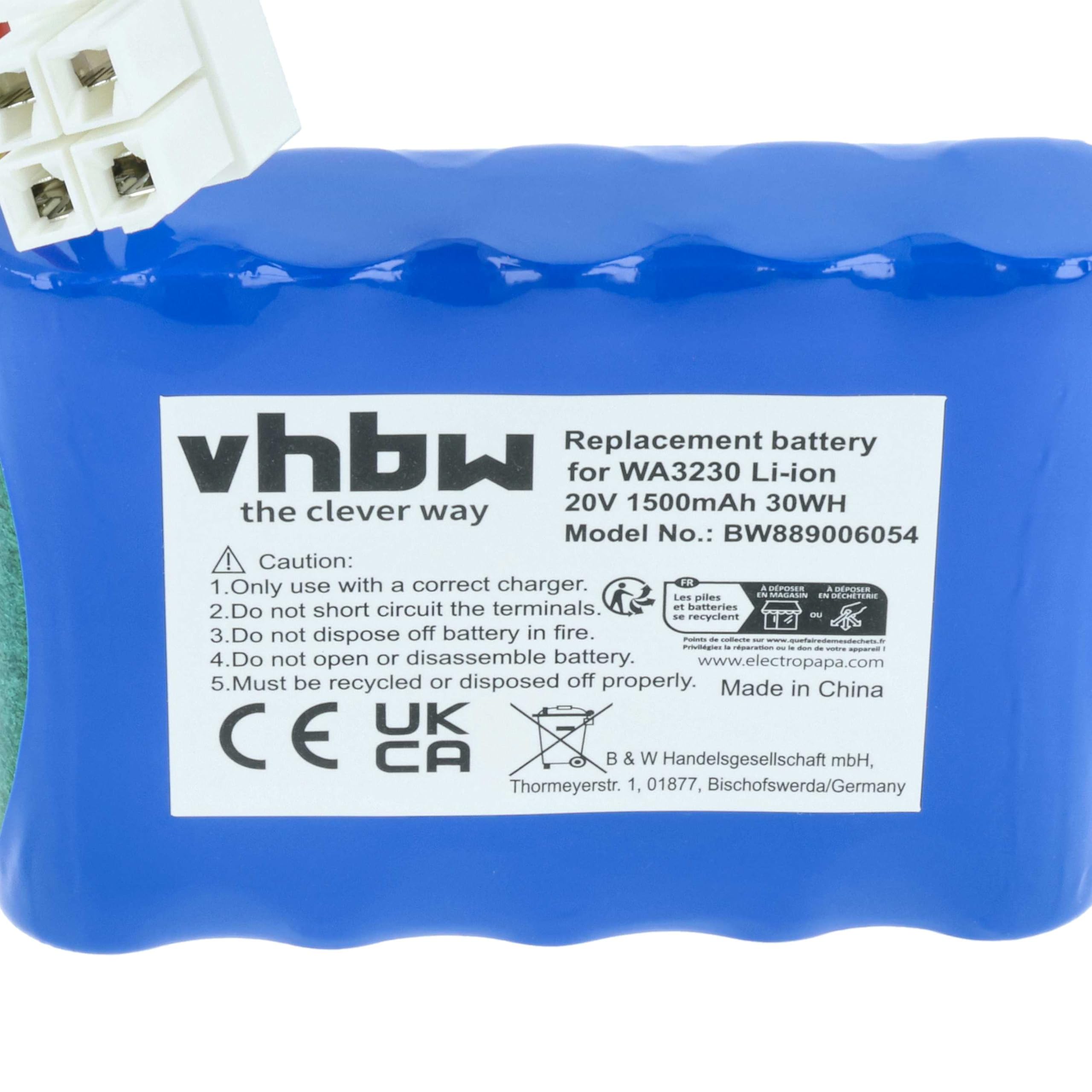 vhbw Batería Compatible con Ferrex 800m2 2021