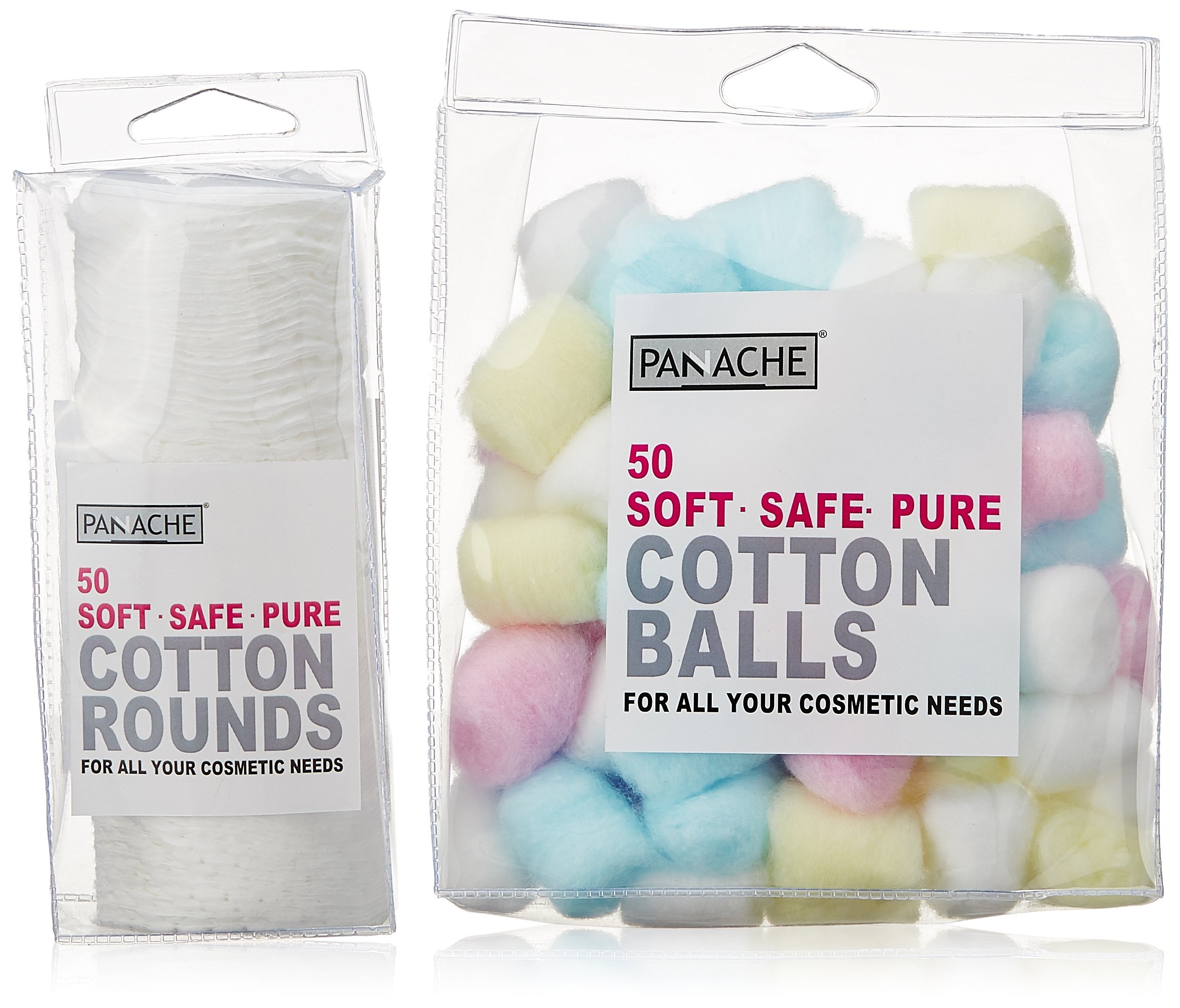 Panache Everyday Cotton Essentials (Cotton Balls and Cotton Rounds 50 Pieces Each)-image-40