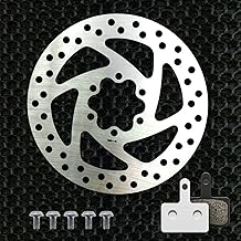 HWWH 160 mm Bremsscheibe Elektroroller mit 2 Bremsbelägen Zubehör Roller für Elektroroller Ersatzzubehör