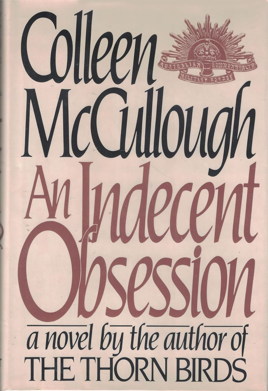 An Indecent Obsession      Hardcover – January 1, 1981