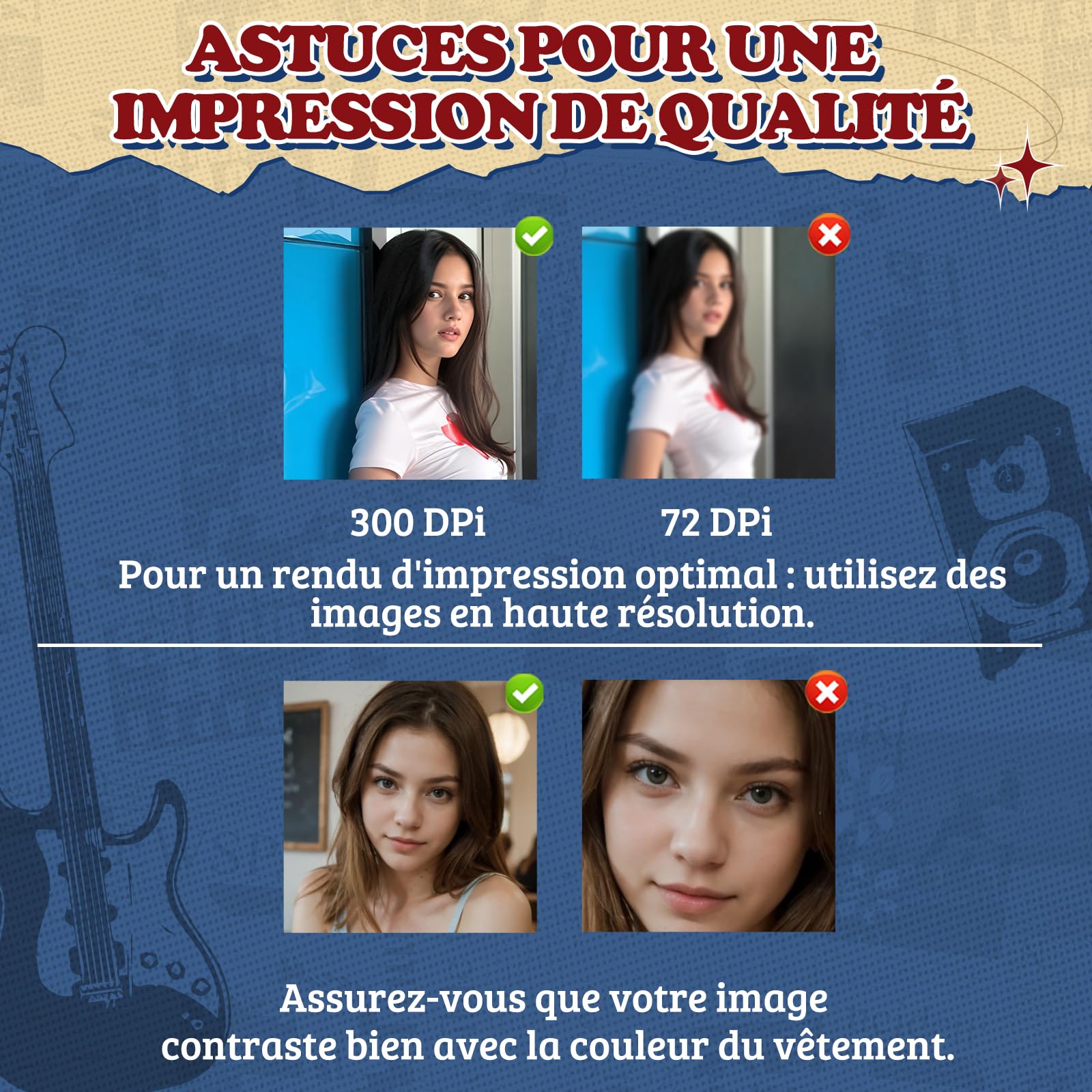 T Shirt Personnalisé Photo et Texte, Tee Shirt Personnalisable Homme Femme, T-Shirt Personnalisé Original avec Image, Cadeau Personnalisé pour Anniversaire, Couple et Souvenir