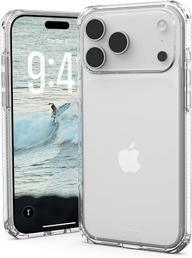Urban Armor Gear UAG Plyo Rugged Lightweight Slim Shockproof Clear Protective Case/Cover Designed for iPhone 17 Pro Max (2...