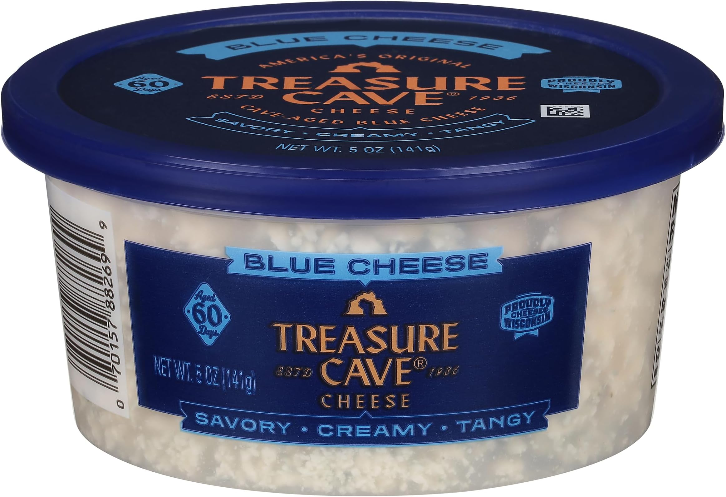 Treasure Cave, Crumbled Blue Cheese, 5 oz