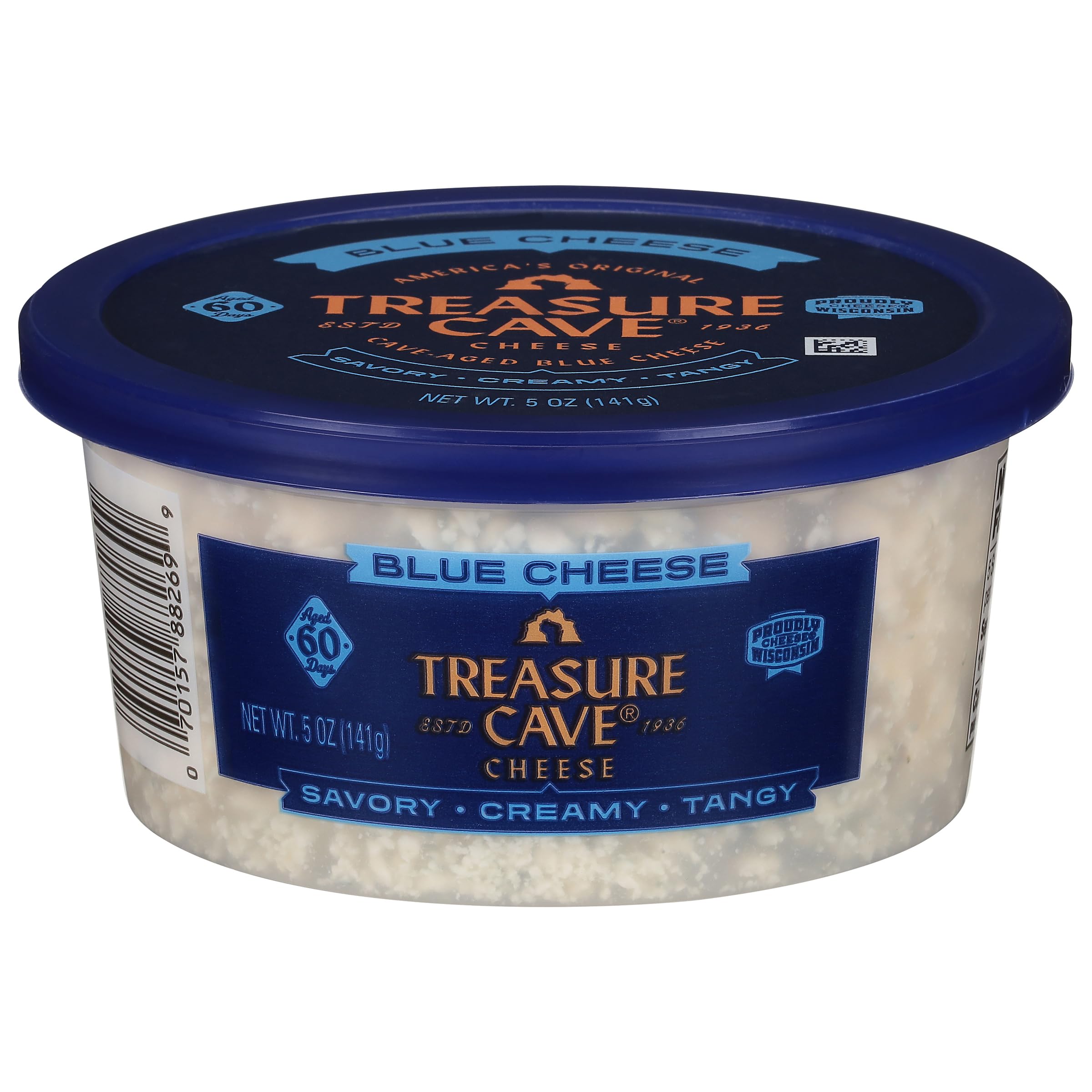 Treasure Cave, Crumbled Blue Cheese, 5 oz