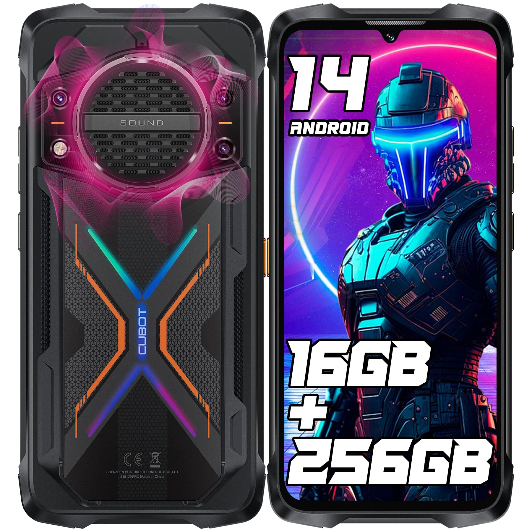 Amazon.com: CUBOT Kingkong Power 3 Rugged Phone Unlocked