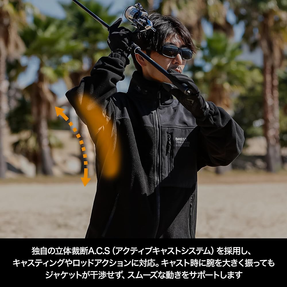DRESS ドレス タクティカルジャケット Mサイズ Amazon.co.jp: ドレス(DRESS) タクティカルフリースジャケット