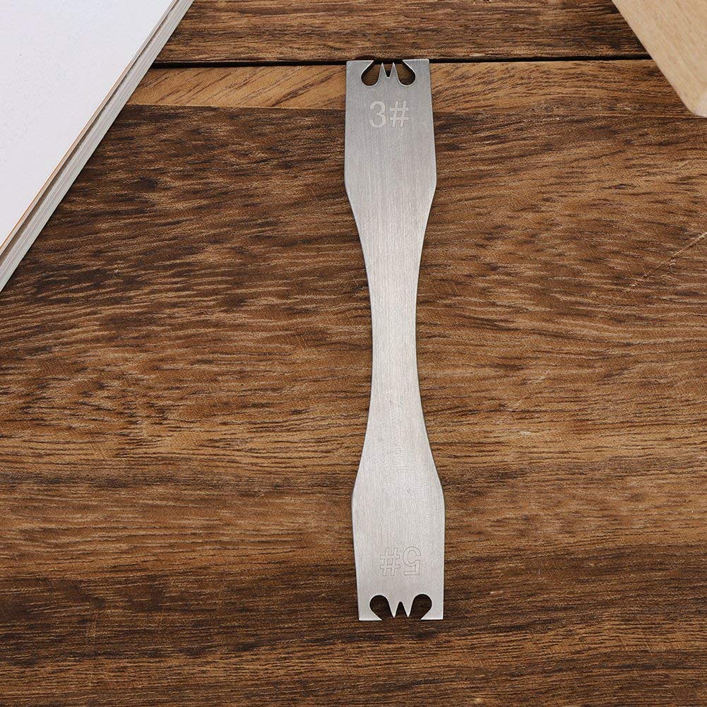 Zipper Gear Remover Denti Tool Pinze Articoli in Pelle Fatti a Mano Piccole Pinze Mini Pinze Strumenti Artigianali Forniture Cerniera Detooth Levapunti (Dispositivo di rimozione
