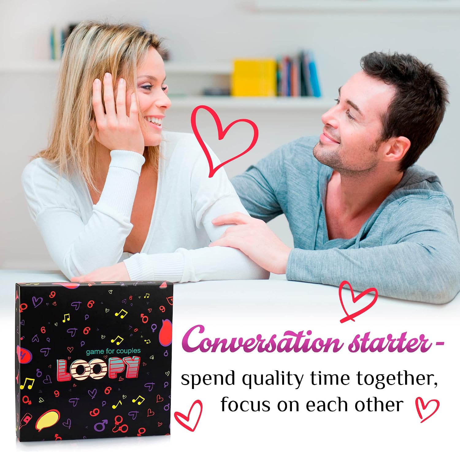 Buy Game for Couples LOOPY - Date Night Box - Couples Games and Couples  Gifts That Improve Communication and Relationships Online at Lowest Price  in Ukraine. B07FNK7SLR