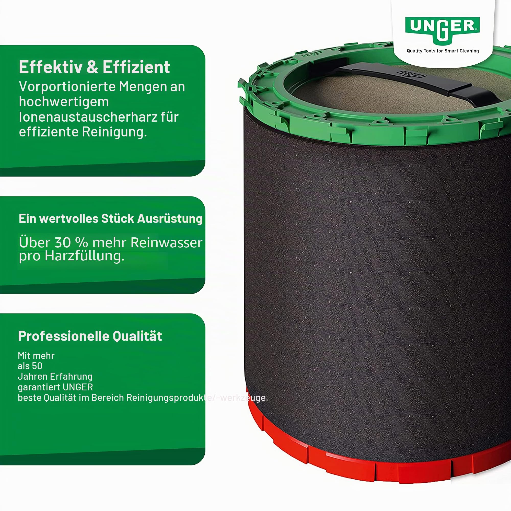 UNGER HydroPower Ultra Harz Packs für Filter S zur Reinigung von Grundwasser
