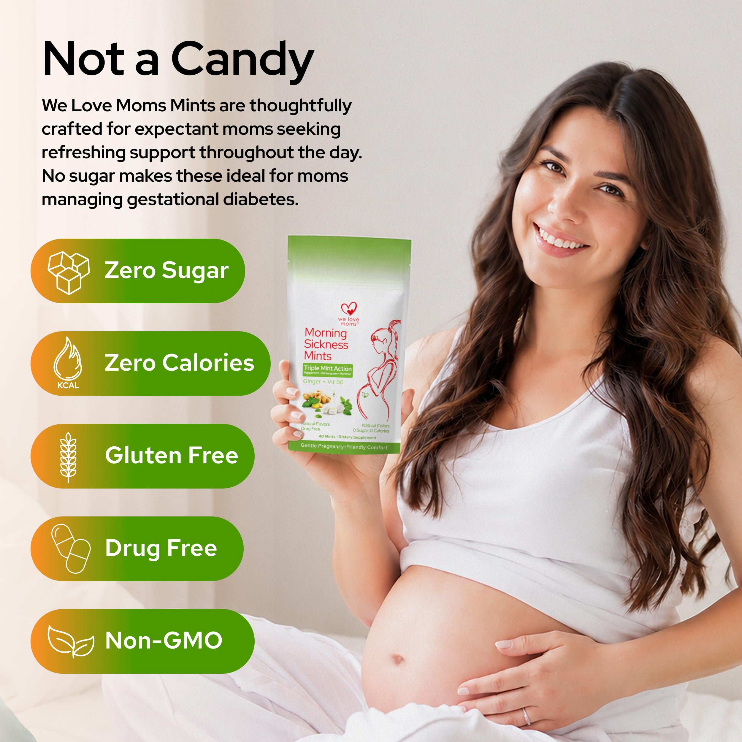 We Love Moms Morning Sickness Mints, Triple Mint Flavor — Amazon image 4