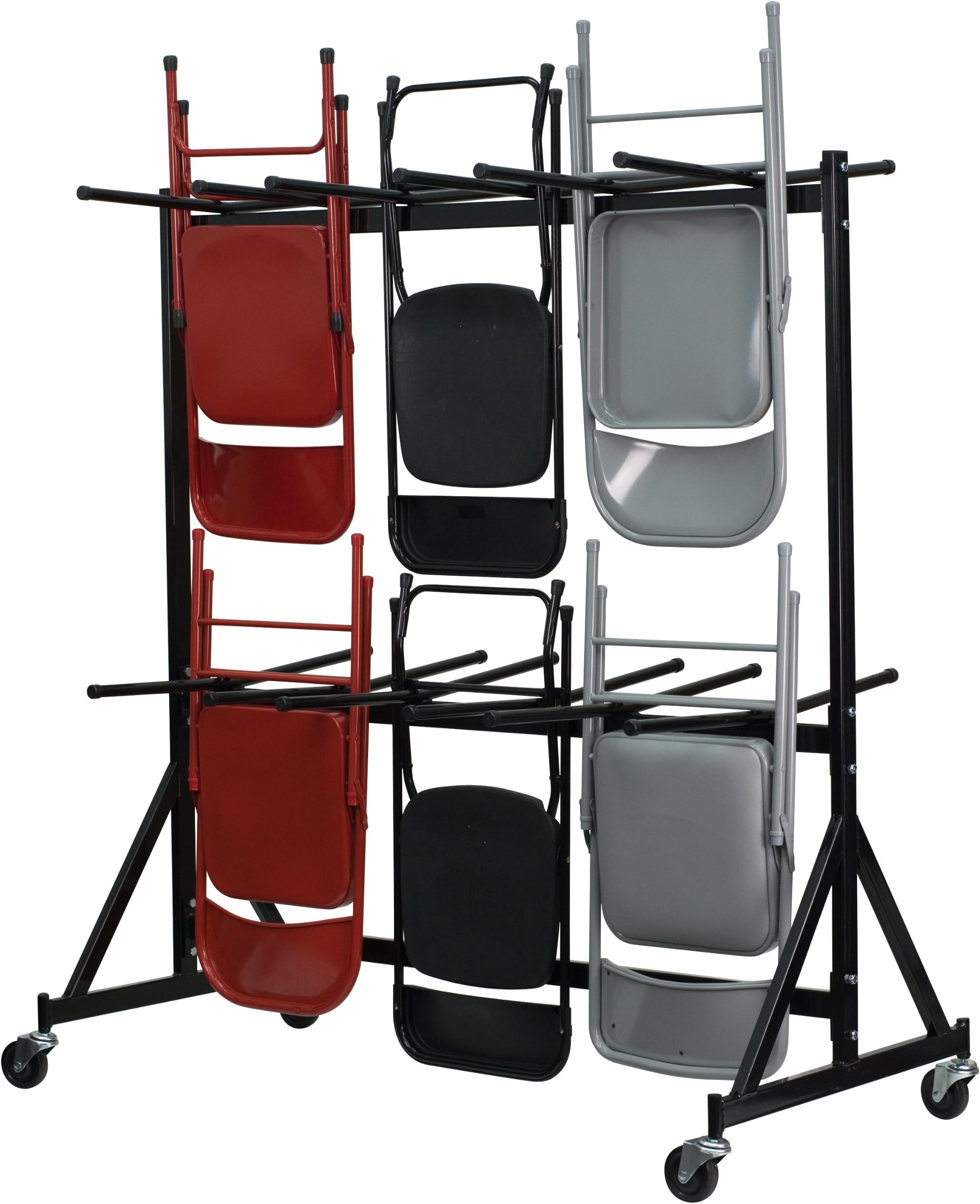 Hanging Folding Chair Truck , Black - NG-FC-DOLLY-GG