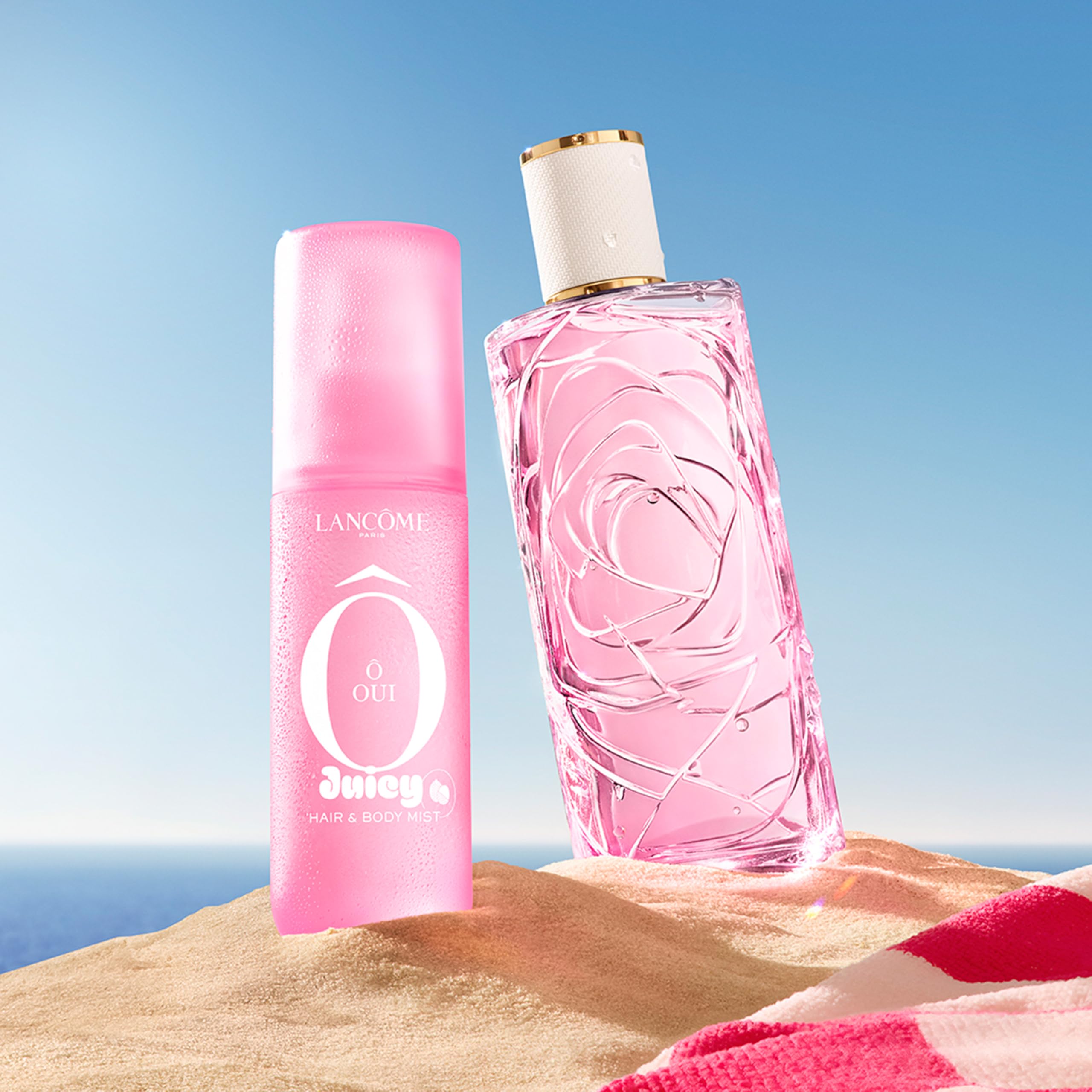 Lancôme Ô Oui Eau de Toilette für Damen, euphorisch-blumig, 100ml | Blumig-fruchtige Komposition mit Litschi, Bergamotte und Rose aus Grasse, mit sinnlicher Moschusnote