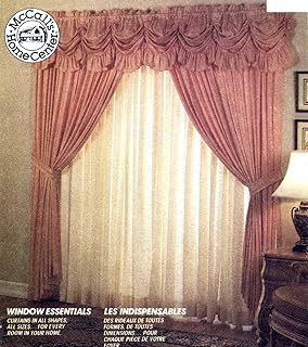 Curtains Window Treatments McCalls 5223 Sewing Pattern - Buy now