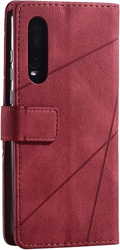 Miniatura 4 de Funda compatible con Huawei Y9s 2019, compatible con Huawei Y9s 2019 STK-L21 STK-LX3 STK-L22  P Smart Pro 2019, funda de piel sintética con tapa y