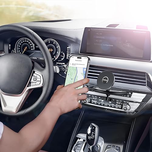 Miniatura 7 de CIENCIMY Soporte de teléfono con ranura para CD compatible con MagSafe CD para iPhone 13 12 Pro Max Minitodos los teléfonos antideslizante y