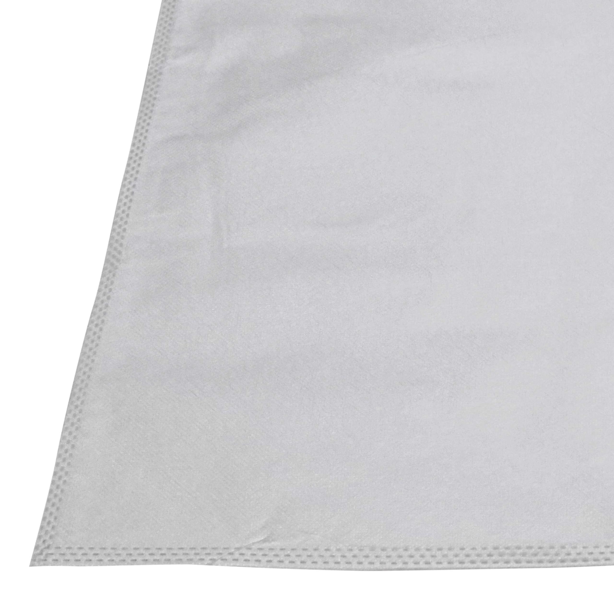 vhbw 50 x worek do odkurzacza Kärcher 69044130, 4039784550339, 6.904-413.0 do odkurzacza – 39 cm x 24,5 cm biały